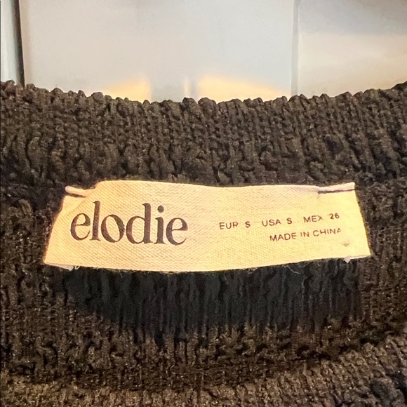 Elodie Black Mini Dress S - Picture 2 of 6